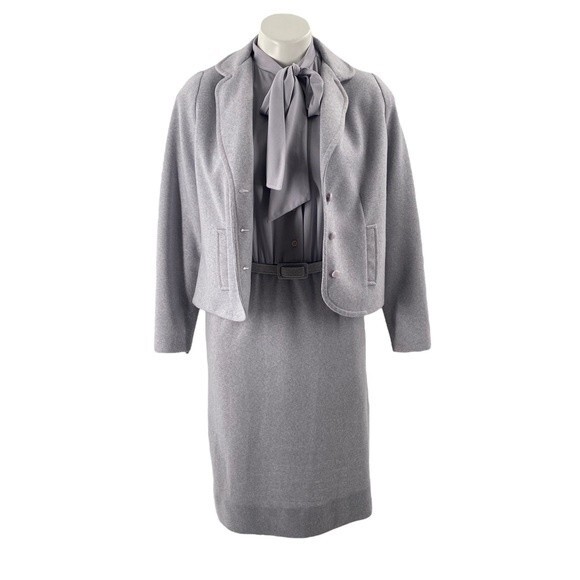 VINTAGE 1960s union made HENRY LEE wool sweater winter jacket dress sz SMALL - Picture 10 of 16